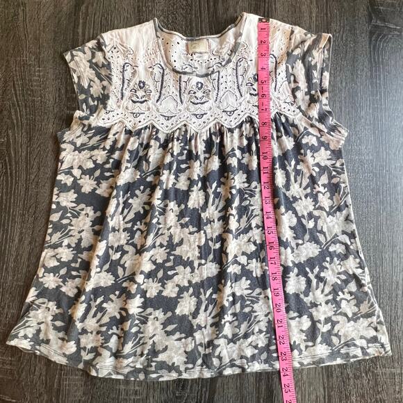 Anthropologie Postmark Penelope Printed Top Size Small - Picture 12 of 12